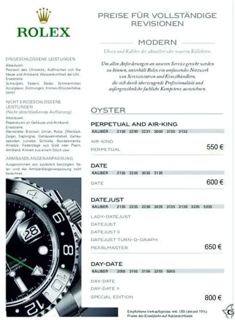 service bei rolex